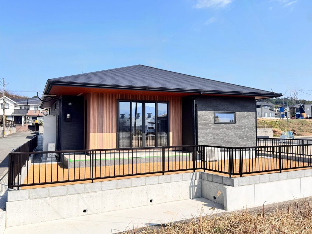 由布市挾間町下市平屋モデル  画像